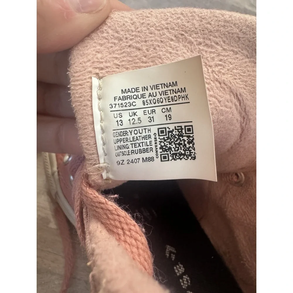 Converse Counter‎ Climate High Sneakers US 13 Pink Water Repellent